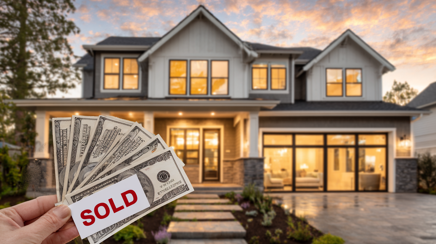 modern suburban house